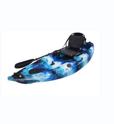 Scopri la bellezza dei laghi e dei fiumi con il nostro blu camouflage kayak da una persona di 2,7 metri