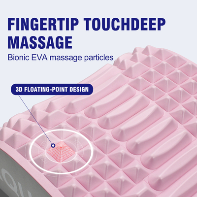 Perno di sostegno per yoga OEM rosa multifunzionale per trazione lombare e sollievo dal mal di schiena