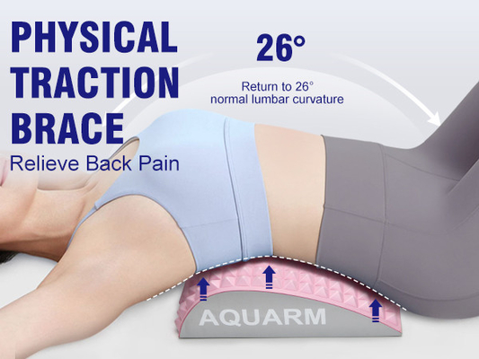 Rivoluzionate la vostra salute della schiena con Woowave Soft Foam Back Stretcher 9.6*11.7*3.5 pollici