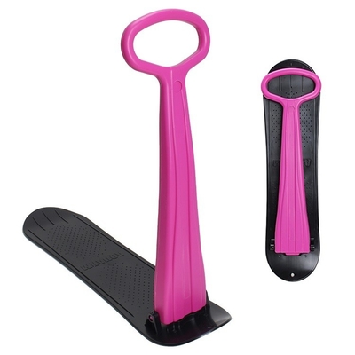 10' Board Larghezza Bambini Plastico Pieghevole Scooter di neve Kick-Scooter Sledge per bambini