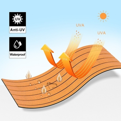 s T G Tipo di installazione Decking Boat Deck Mat con schiuma EVA spazzolata e facile installazione