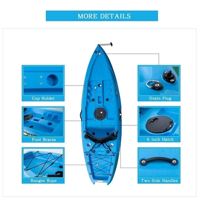 Kayak Pesca Canoa Kayak Canoa Barca Pesca Divertimento Tempo libero con caratteristiche standard