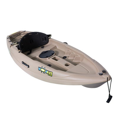 Kayak da pesca a forma rotante con pedali e pellicola di bolla