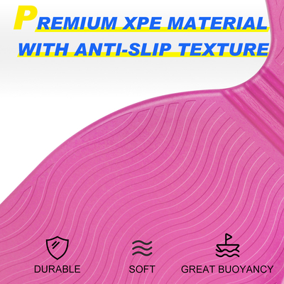 Attrezzatura per attività acquatiche XPE piscina schiuma sella galleggianti taglia 32 * 16 * 20 pollici