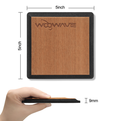 5'*5' Marrone WOOWAVE impermeabile per ganci da pesca EVA gomma schiuma anti-slip matte di schiuma