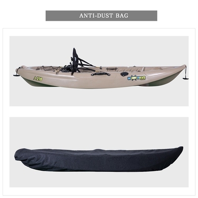 1 persona WOOWAVE Canoe Kayak Vela per rematori Max 1 capacità di carico 130 kg/287 lbs