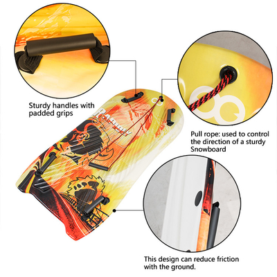 Vivi la gioia della neve con Woowave Leggero PE Core Foam Sled Kids Snowboard