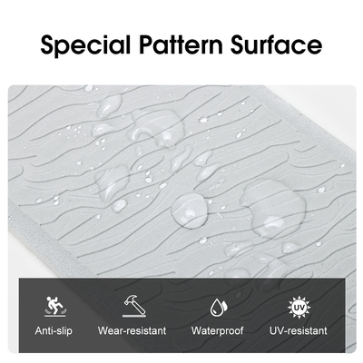 Pad di passo impermeabile 18'*8' EVA Pad di schiuma antiscivolo Deck Grip Mat per pavimento di barca