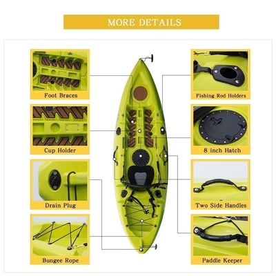 Massimizza la tua esperienza in mare con il kayak da corsa da 270*78*40 cm