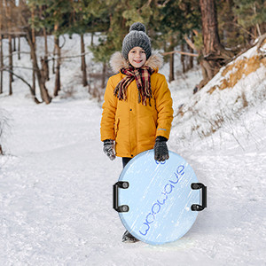 Customized 21' 'Rondo Snow Ski Sleds per Blu Snow Sport Woowave OEM