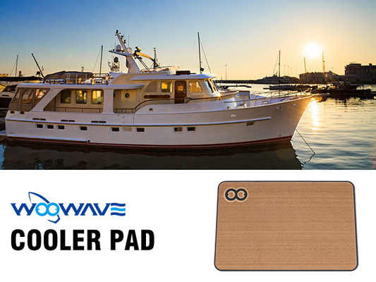 Grigio colore legno Custom Marine EVA Foam Cooler Traction Pad per Cooler Box Mat Camping