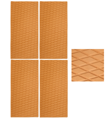 6 mm di spessore EVA Fish Tail Pad per accessori da surf e kit surfboard Decking