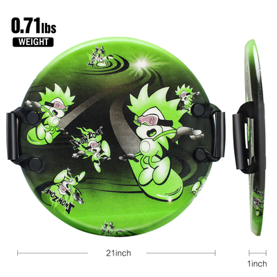 Sci super leggeri da 21 pollici in schiuma Woowave con nucleo PE e 2 maniglie morbide stampate