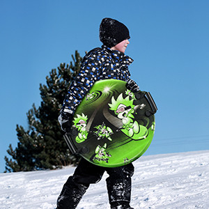 Sci super leggeri da 21 pollici in schiuma Woowave con nucleo PE e 2 maniglie morbide stampate