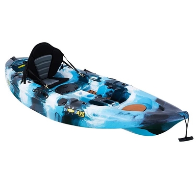 Unisex Woowave Single Seat Plastic Kayak Paddle per la pesca e la canoa Accessibile