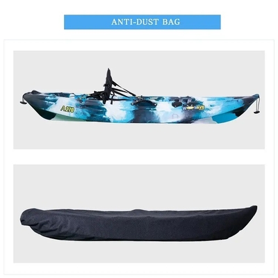 Unisex Woowave Single Seat Plastic Kayak Paddle per la pesca e la canoa Accessibile