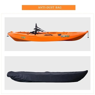 270*78*40cm HDPE Plastic Transparent Canoe/Kayak per sport acquatici e pesca