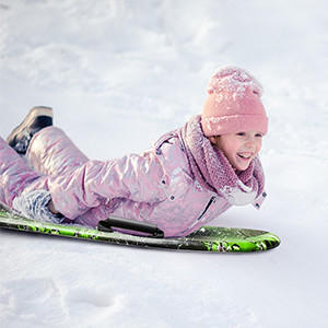 Peso del pilota 180-200 libbre 36 pollici durabile XPE schiuma scivolo per gli sport invernali all'aperto