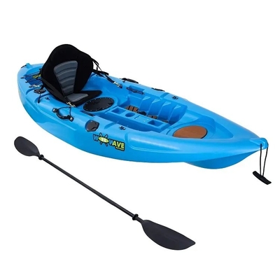 Single LLDPE Plastic Kayak Canoe di pesca Paddle Ocean Kayak per prestazioni senza pari