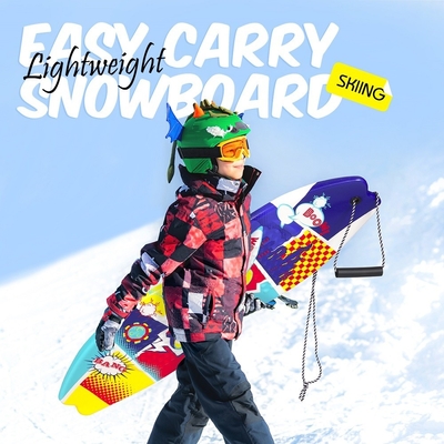 XPE Snow Sled Christmas Sled Sled di schiuma di neve per bambini attività invernale divertente e sicuro