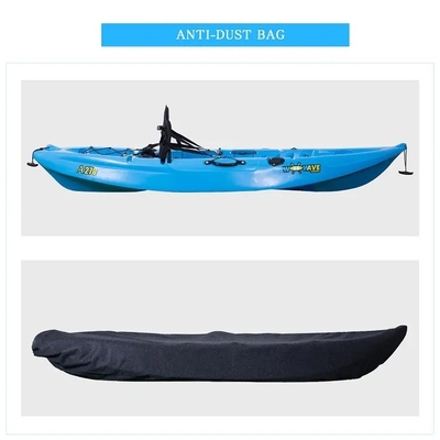 Single LLDPE Plastic Kayak Canoe di pesca Paddle Ocean Kayak per prestazioni senza pari