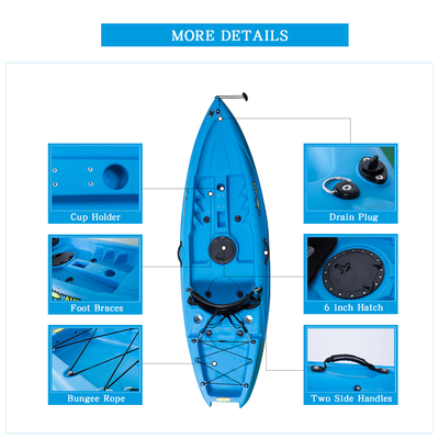 Competizione Kids Kayak Canoa/Kayak WOOWAVE gonfiabile NO con guinzaglio caratteristiche standard