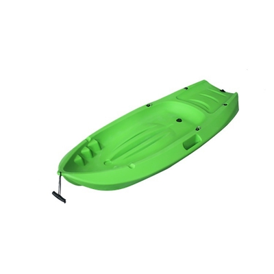 Sedetevi in cima Kayak Barca Canoa Pesca Barca a remi per bambini Portatore di canne da pesca Colori Blu