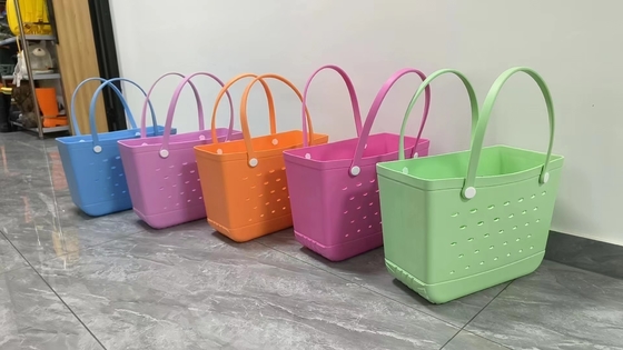 Borsa impermeabile da donna per palestra e spiaggia in Orange Woowave