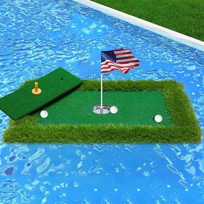 Trasforma la tua piscina in un campo da golf con Woowave EVA Floating Green Mat Game Set