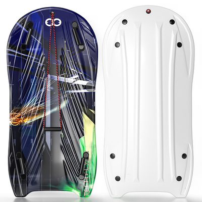 EPS Core Snow Sleds per gli adulti sci invernale Snowboard in plastica con maniglia a corda