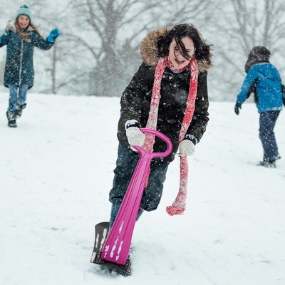 Scooter da neve per bambini Sledge Snow Sleds Plastic Ski Scooter Item Dimensione 36 * 32 * 10 pollici