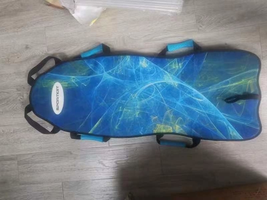 Logo personalizzato Logo- Woowave 2024 Roll up Flexible Snow Sled Mat per Flying Snowboarding