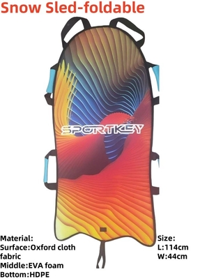 Logo personalizzato Logo- Woowave 2024 Roll up Flexible Snow Sled Mat per Flying Snowboarding
