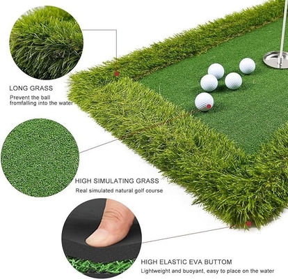 Set di giochi d'acqua per bambini e adulti con stampa laser del logo Golf galleggiante verde
