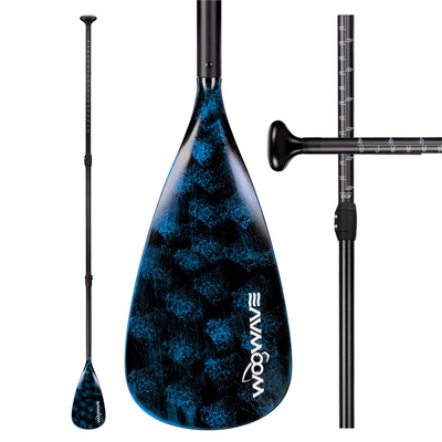 Paddling senza sforzo sui laghi Fiumi gonfiabile Stand Up Paddle Surf con lama di nylon