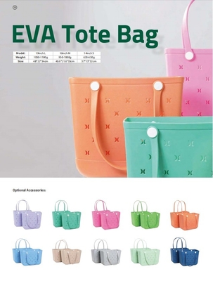 EVA Handbag Tote Bogg Bag per la spiaggia Woowave Manufacture Custom Durable