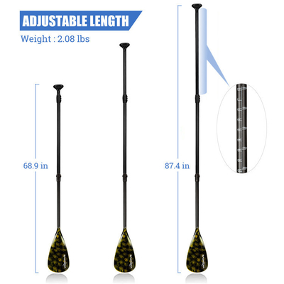Paddle da pesca leggera e resistente da 0,98 kg/2,16 libbre