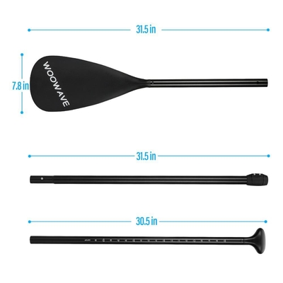 Woowave in fibra di carbonio Stand Up Sup Paddle con 13.625 kg/30 lbs di peso cartone