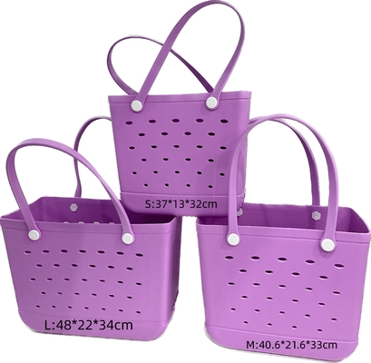 Borsa da spiaggia imperdibile TOTE WOOWAVE impermeabile EVA con schiuma di gomma e materiale di silicone