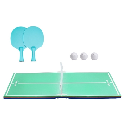 OEM Logo 2024 Water Play Game Set Float EVA Tabelle da ping-pong Tennis per il divertimento in piscina all'aperto