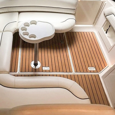 Fogli di tappeto di schiuma EVA di colore grigio personalizzato per scaffalature di yacht