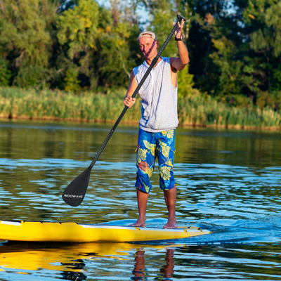 3 pezzi Woowave Aluminum Inflatable Sup Paddle con design leggero e regolabile