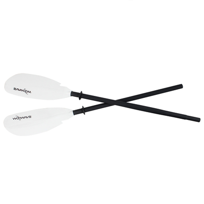 Paddle per kayak in alluminio leggero WOOWAVE Remino a 2 pezzi per un'attività di pagaia fluida
