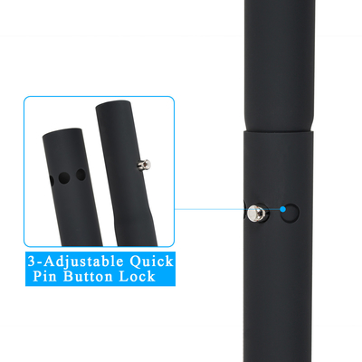 Paddle per kayak in alluminio leggero WOOWAVE Remino a 2 pezzi per un'attività di pagaia fluida