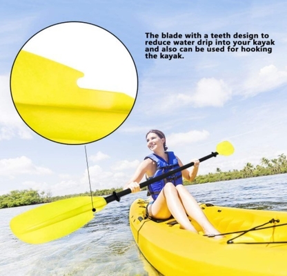 Silk Logo Leggero 2 pezzi Paddle in fibra di carbonio per laghi Fiumi Woowave regolabile