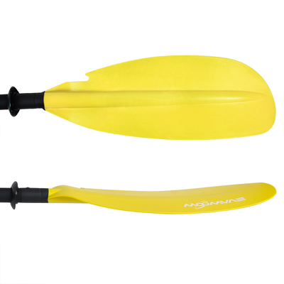 Silk Logo Leggero 2 pezzi Paddle in fibra di carbonio per laghi Fiumi Woowave regolabile