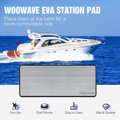 23'*8' Marine Grade EVA Deck Grip Mat Custom Non scivoloso Acqua Pad Step da WOOWAVE