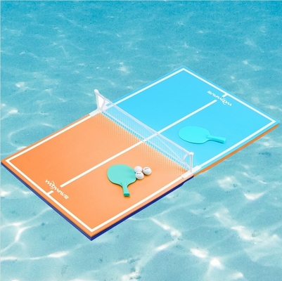 EVA verde chiaro Pieghevole Tavolo Tennis Ping-pong Tavolo per Tennis galleggiante Tavolo in piscina