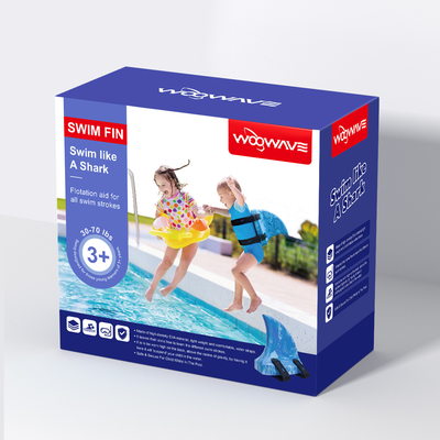 Blue EVA Float Prodotto Iniziante Kick Board Allenatore di nuoto con cinture regolabili