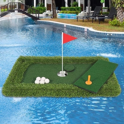 Giochi di golf a piscina Golf galleggiante Verde per piscina Accessoiri verdi 1* Coppa a buco inossidabile